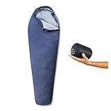 Litume 1 lb 50°C-15°C, 700 FP+ Down Ultra Air mamma sovsäck sovsäck för 3-säsonger, ultralätt, kompakt och bärbar, för vandring resor camping backpacking