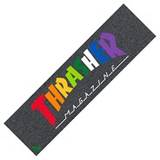 Thrasher Skate Mag Rainbow Skateboard Griptape - Black