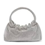 Simkhai Ellerie Mini crystal-embellished leather tote - silver - One size fits all