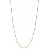 Solid 10k Yellow Gold Chain Necklace C18Y