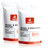 2-pack, Upgrit Vassle- Kollagenprotein 750 gram