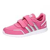 adidas Vs Switch 3 Lifestyle Running Hook and Loop Strap Shoes, unisex, barn, Pulse Magenta Silver Met Orchid Fusion, 32 EU