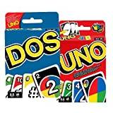 Collectix Kortspelsset: UNO DOS, familie-brädspel från 7 år