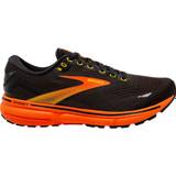 Brooks Ghost 15 Men's Running Shoes SS24 Black/Yellow - 12
