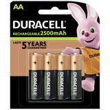 Duracell PreCharged HR06 Laddbart batteri AA (R6) NiMH 2500 mAh 1.2 V 4 st