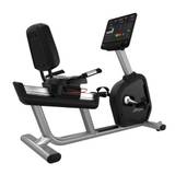 Life Fitness Aspire Recumbent Bike with SL Console - Smooth Charcoal
