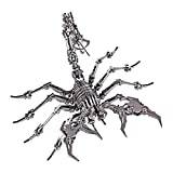 MISOYE Skorpion King 3D pussel i rostfritt stål, 3D-pusselhantverk för vuxna barn, gör-det-själv monterad avtagbar modellleksaker för att köpa dig själv – nästa geni är du (ekaniskt byggset överallt