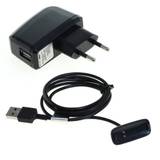 subtel® System Connector Laddare för FitBit Inspire 2 smartklocka / fitnessarmband med kabel + USB Kabel