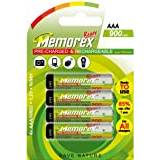 Memorex Ready R03 900 mAh färdig nimh, paket med 4