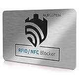 RFID-blockeringskort NFC-skyddskort – störande teknik 2020 – för skydd mot datastöld – extra tunt kort som passar alla väskor – kortskydd NFC-skydd