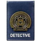 Movies Dark Knight Gotham Police Dept Detective Plånbok Bi-Fold ID & Korthållare, Blå
