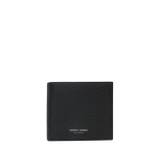 Giorgio Armani - plånbok med logotyp - herr - kalvskinn - one size - Svart