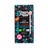 Chokladkaka Caramel and Seasalt 85g - Veggie Peggy