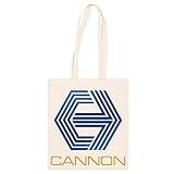 Blue Cannon Beige Totebag Shopping Bag Återanvändbar