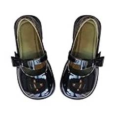 Superfit sandal vår och mjuk sula i gummi, halkfri och hållbar flickprinsesskor, läderskor flicksandaler, svart, 31 EU