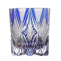 AXIKALB Whiskyglas handsnidad kristall vin vatten kopp presentförpackning för hushåll fest användning