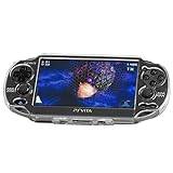 OSTENT Protective Clear Crystal Hard Carry Guard Case Cover Skin Compatible for Sony PS Vita PSV
