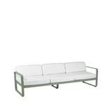 Fermob Bellevie soffa 3-sits cactus, off-white dyna