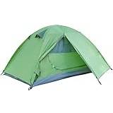 XANAYXWJ Outdoor Adventure Tent: Väderbeständigt lättviktstält med dubbla lager med slitstarka aluminiumstänger för backpacking och camping