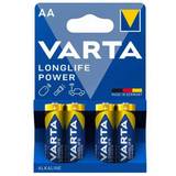 Batteri AA/LR6 4 st Varta Longlife Power