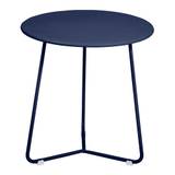 Fermob - Cocotte Occasional Table Deep Blue 92 - Deep Blue - Blå - Småbord och sidobord utomhus - Metall