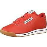 Reebok Women's Princess Sneaker, Techy red/White/Gum, 10.5 M US
