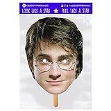 Daniel Radcliffe mask Harry Potter kändis ansiktsmasker skådespelare Harry Potter på en pinne