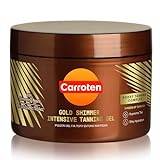 Carroten Gold Tanning Gel, 150 ml - Solbränna Accelerator Gel med Skimrande Pärlor