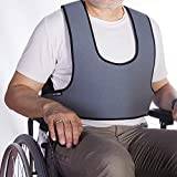 Bröst västen sele klämtyp rullstol, stolar och fåtöljer vila för personer med instabilitet storlek 2 (89 till 178 cm)