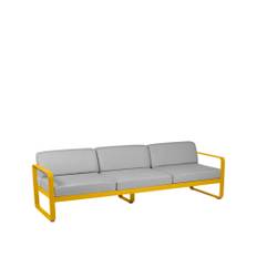 Fermob Bellevie soffa 3-sits honey-flannel grey dyna