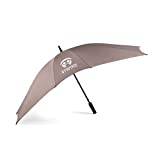 VOGUE - Extra stort dubbelparaply XXL. Stort paraply för två personer. Öppen diameter 150 cm, Grå