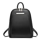 ASADFDAA Vandringsryggsäck Backpack Travel Backpack PU Leather Handbag Schoolbag For Bag Female Shoulder Back
