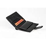TONY PEROTTI Monterosso plånbok i svart äkta italienskt läder