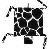 KLRK Home Wild B&W Giraffe snuttefilt Gustav 80x46 cm 1 st.