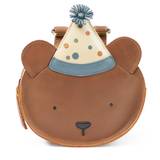 Donsje Tendo Festive Bear leather backpack - brown - One size fits all