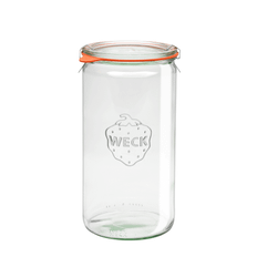 Weck Jars - Konserveringsburk i Glas Cylindrical 1050 ml, 1 st