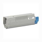 Kompatibel OKI C5500/6100/6150M 43865718 Lasertoner - - Magenta 6000 sidor