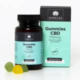 30 Gummies CBD Premium MIND CBD - Broad Spectrum (sans THC) - 750mg (25mg/gummy) - Goûts : Citron &amp; Pomme verte