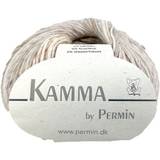 Kamma By Permin - Alpaca & Silk ullgarn - Fv 889523 Benvitt