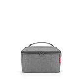 reisenthel beautycase – kvadratisk toalettväska, bagageorganisatör, sminkväska, Vriden silver, 27 x 18 x 17 (B x H x T), modern