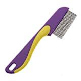 FDASIA hårkam kam grooming rengöring hårborste avloppsverktyg täthet tänder ta bort nits kam hårverktyg, S