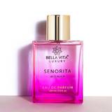 Bella Vita Luxury Senorita Eau De Parfum Perfume for Women with Yuzu, Lotus, Magnolia & Musk |Fresh & Fruity Long Lasting EDP Frgarance Scent, 100 ml
