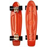 Ridge Skateboards Organics Range skateboard, orange, 22 tum