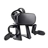 WANGCL VR-headsethållare Oculus stativ headset och kontrollstativ för Meta Quest 2/Quest/Rift/Rift S/Samsung Odyssey VR-stativ/ventilindex/HTC Vive/ventilindex