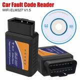 SHEIN 1PC ELM327 WIFI V1.5 OBD2 Scanner Car Fault Code Reader OBDII Adapter Auto Diagnostic Scan Tool For IOS Android
