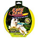 EASY DISK Flygande skiva för hund – interaktiv hundhämtningsleksak – hållbar och lätt på tänderna – enkel att kasta – flyter i vatten