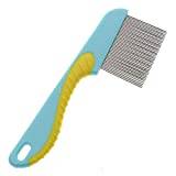 FDASIA hårkam kam grooming rengöring hårborste avloppsverktyg täthet tänder ta bort nits kam hårverktyg, L
