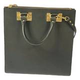 Sophie Hulme Square Albion leather tote