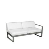 Fermob Bellevie Right modulsoffa 2-sits rosemary-off-white dyna