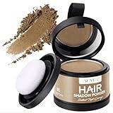 Kaffe spridda hår, brun, 4 g hårförstärkare, hår, concealer för hårtätning för kvinnor och män, vind- och vattentät för att dölja ansatsen (kaffe)